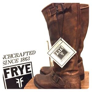 Frye Veronica Slouch Leather Boots 7